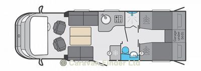 Swift Voyager 584 165 bhp Automatic 2025 Motorhome Thumbnail