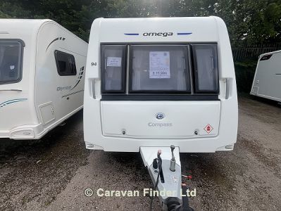 Used Compass Omega 574 2014 touring caravan Image