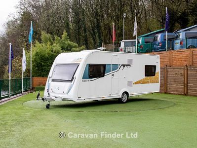 New Xplore 585 SE (NEC Show Caravan) 2024 touring caravan Image