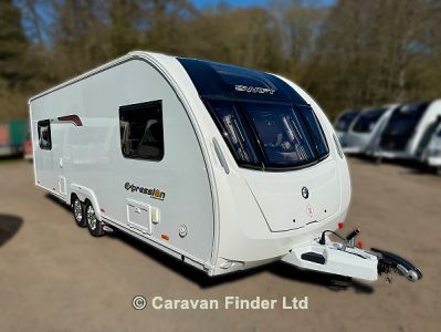 Used Swift Sprite Expression 646 (Quattro DD) 2017 touring caravan Image