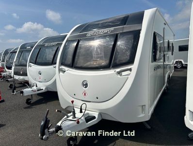 Used Swift Sprite Quattro FB Diamond Pack 2018 touring caravan Image