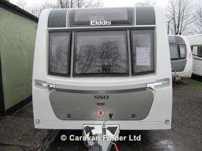 Used Elddis Riva Black Edition 2018 touring caravan Image