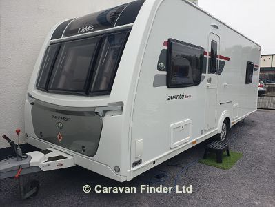 Used Elddis Avante 550 2019 touring caravan Image