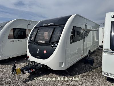 Used Swift Eccles 580 2019 touring caravan Image