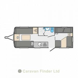 Used Swift Sunrise 590 2024 touring caravan Image