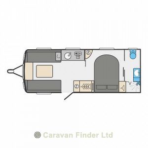 New Swift Sunrise 580 Grande 2024 touring caravan Image